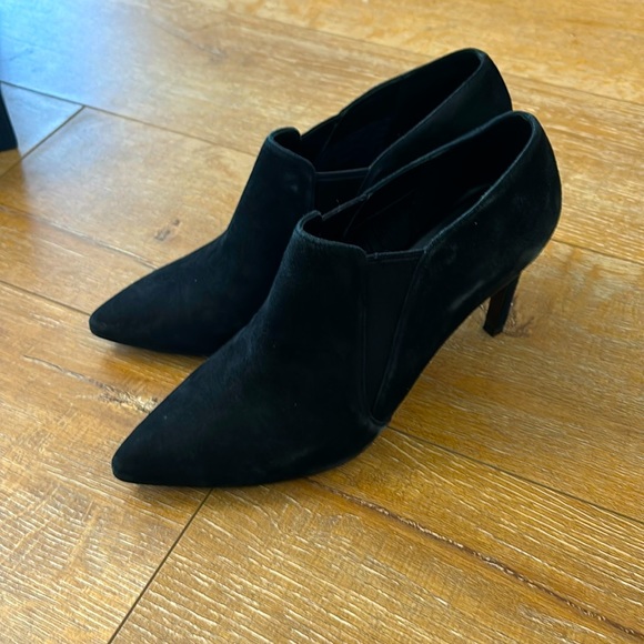 Cole Haan Suade Ankle Booties - Picture 1 of 6